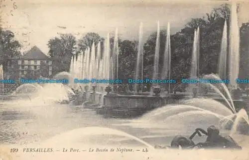 R146101 Versailles. Der Park. Das Neptunbecken. LL. Nr. 199