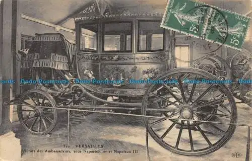 R146110 Versailles. Botschafterwagen unter Napoleon Er. und Napoleon III. 1