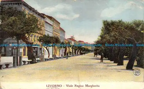 R146117 Livorno. Viale Regina Margherita