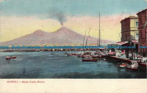 R146641 Neapel. St. Lucia Nuova. 1914