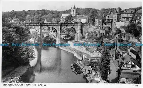 R145316 Knaresborough vom Schloss. Photochrom. Nr. 76503