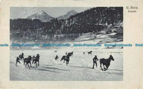 R146126 St. Moritz Engadin. 1910