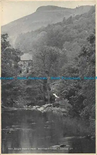 R147387 Paar unter Pont Y. Bettws und Coed. Judges Ltd. Nr. 4791