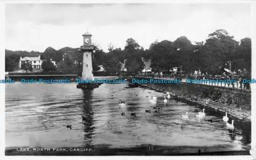 R146136 Lake Roath Park. Cardiff. Excel. RP. 1935