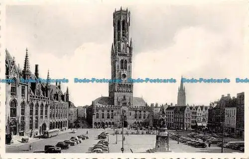 R145334 Brügge. Grand Place. Ern. Thill. Nels