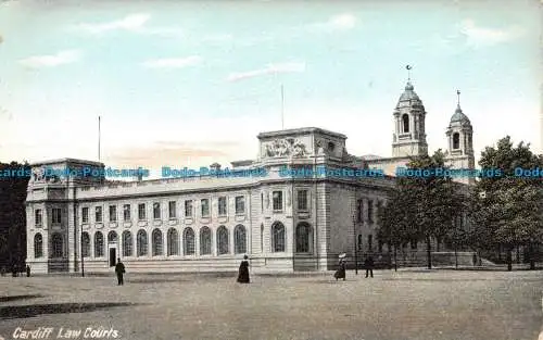 R146138 Cardiff Law Courts. B. B. London