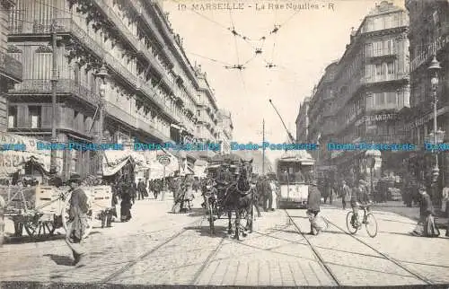 R147927 Marseille. Die Rue Noailles. R.Nr. 19