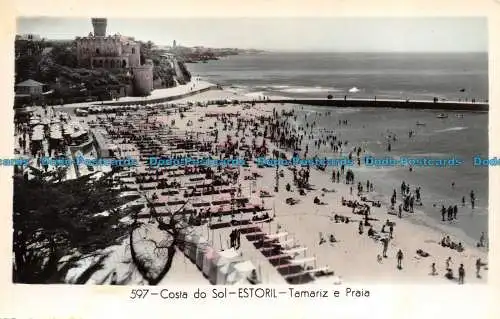 R146146 Costa do Sol. Estoril. Tamariz und Praia. Dulia. Nr. 597