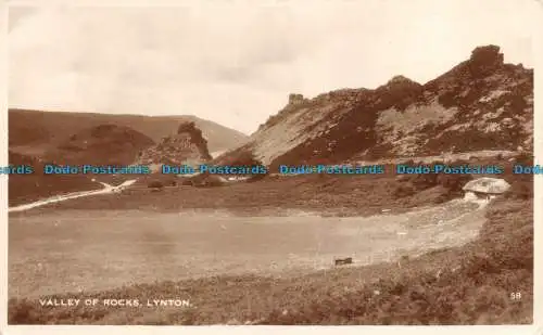 R146175 Tal der Felsen. Lynton. RP