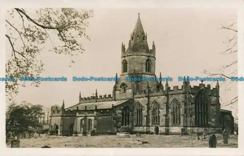 R147451 Alte Postkarte. Kirche. 1955