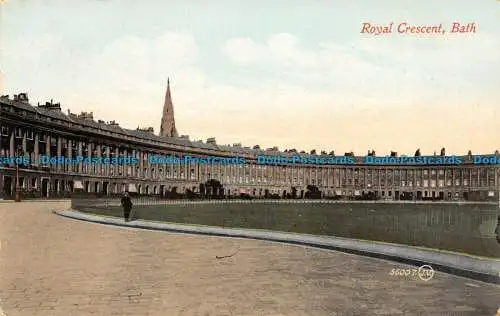 R146192 Royal Crescent. Bad. 1916