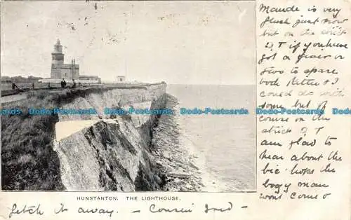 R146723 Hunstanton. Der Leuchtturm. 1903