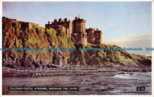 R146728 Culzean Castle. Ayrshire zeigt die Höhlen. Henderson. 1963