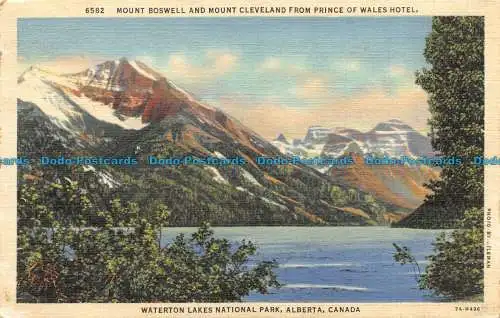 R145412 Waterton Lakes Nationalpark. Alberta. Kanada