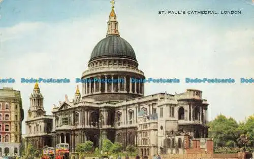 R147477 St. Pauls Kathedrale. London. Valentinstag. Valesque. 1953