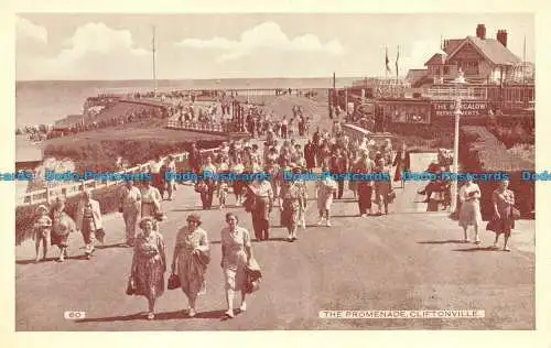 R146744 Die Promenade. Cliftonville. A.H. und S. Paragon