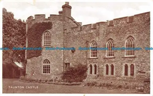 R146229 Taunton Castle. Valentinstag. Foto braun