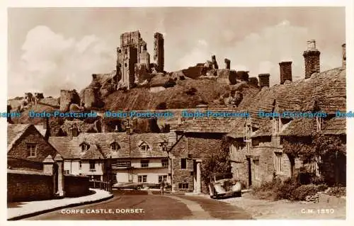 R146760 Corfe Castle Dorset. Donner und Clayden. Sunray. RP