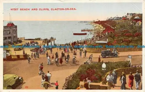 R146239 West Beach and Cliffs. Clacton auf See