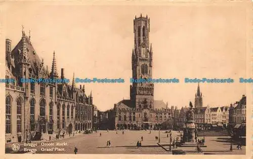 R147510 Brügge. Grand Place. Ern. Thill. Nels