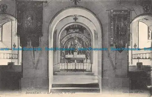 R146817 Domremy. Die Basilika die Krypta. ND