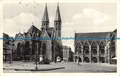 R148655 Braunschweig. Altstadtmarkt