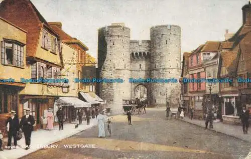 R147597 Canterbury Westgate. Photochrom. Celesque