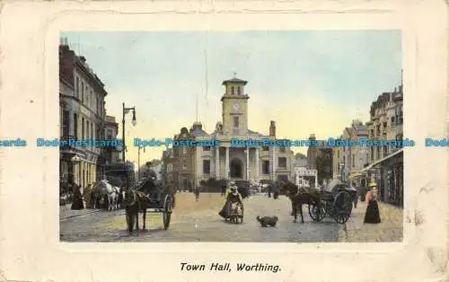 R147601 Rathaus Worthing. A. und G. Taylor. Realität. 1909