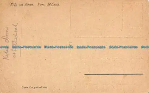 R147622 Koln am Rhein. Dom Sudseite