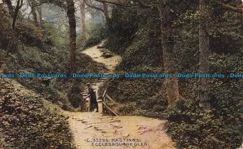 R146905 Hastings. Ecclesbourne Glen. Photochrom. Celesque