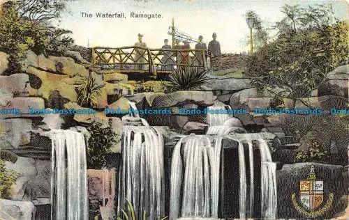 R148176 Der Wasserfall. Ramsgate. 1907