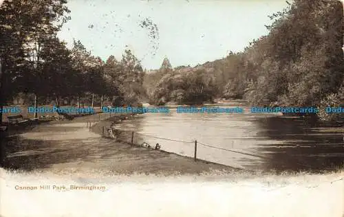 R148706 Cannon Hill Park. Birmingham. 1903