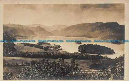 R146916 Eine friedliche Aussicht. Kopf von Derwentwater. Abraham. RP