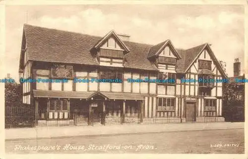 R146927 Shakespeares House. Stratford auf Avon. Frith