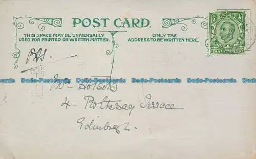 R148199 alte geschriebene Postkarte