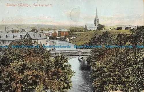 R148727 Jubiläumsbrücke. Cockermouth. Valentinstag