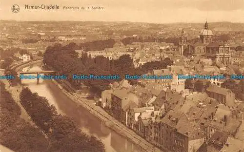 R148213 Namur Zitadelle. Panorama der Sambre. Ern Thill. Nels