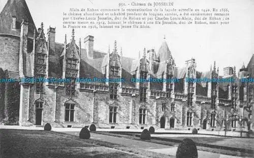 R146963 Schloss Josselin. Laurent Nel. Nr. 951