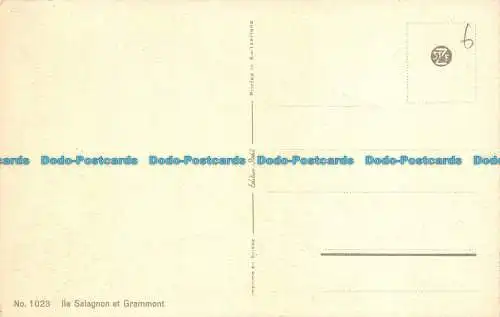 R148763 Ile Salagnon und Grammont. Stehli. Nr. 1023