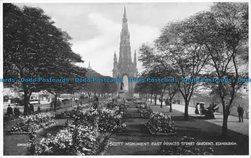 R147735 Scott Monument East Princes Street Gardens. Edinburgh. Alex G. Anderson