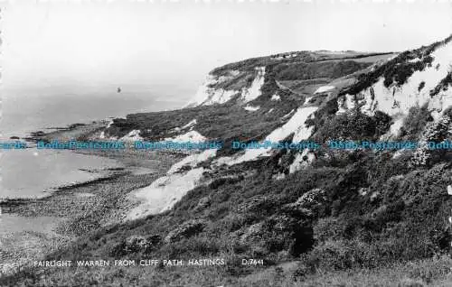 R148296 Fairlight Warren von Cliff Path. Hastings. Schuhschmied und Etheridge. Auch nicht