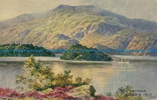 R147036 Loch Katrine. Ellens Isle. Valentinstag