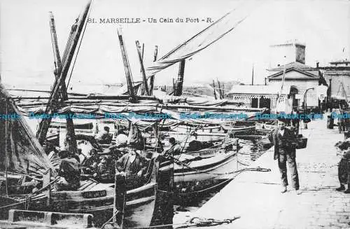 R147769 Marseille. Eine Ecke vom Hafen entfernt. R.Nr. 81