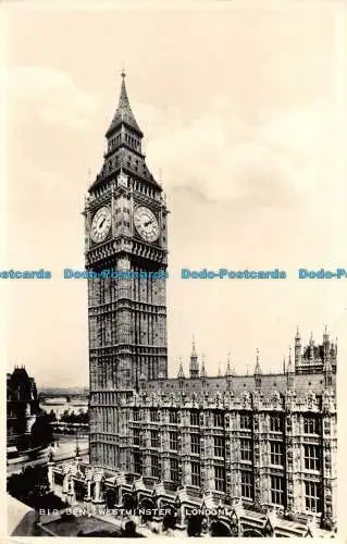 R147045 Big Ben. Westminster. London. Valentinstag. RP. 1957