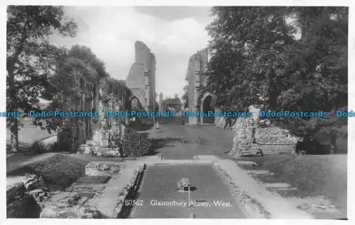 R147785 Glastonbury Abbey. West. Frith. Nr. 80562. RP