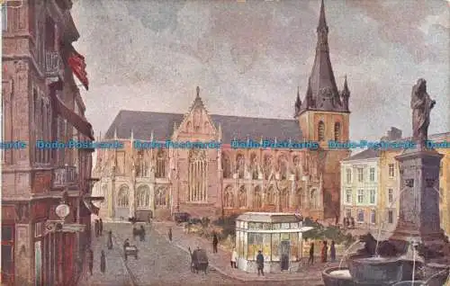 R148853 Lüttich. Die Kirche Saint Jacques. Van Hoecke. 1923