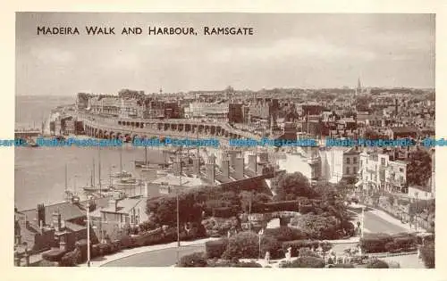 R148322 Madeira Walk and Harbour. Ramsgate. A.H. und S. Paragon