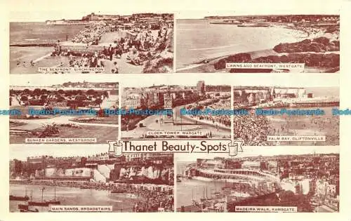 R148327 Thanet Beauty Spots. Multi-View. A.H. und S. Paragon