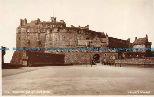 R147797 Edinburgh Castle Esplanade. Büro der Werke