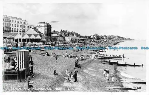 R148332 Strand und Promenade. Herne Bay. A.H. und S. Paragon. RP